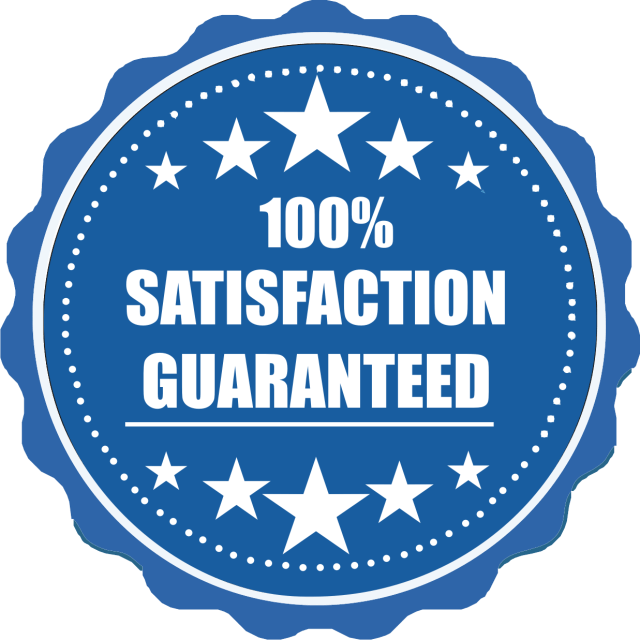 satisfaction guarantee