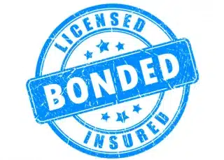 license bonded and insured