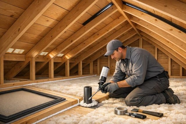 Attic Air Sealing: Step-by-Step Guide