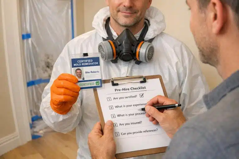 5 Questions to Ask a Mold Remediator Before Hiring