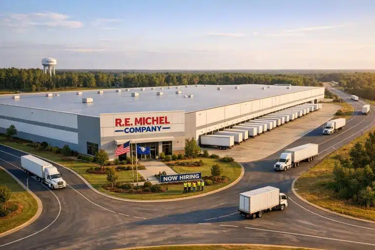 R.E. Michel Company announces new HVAC and plumbing distribution center in Clinton, SC, generating job opportunities