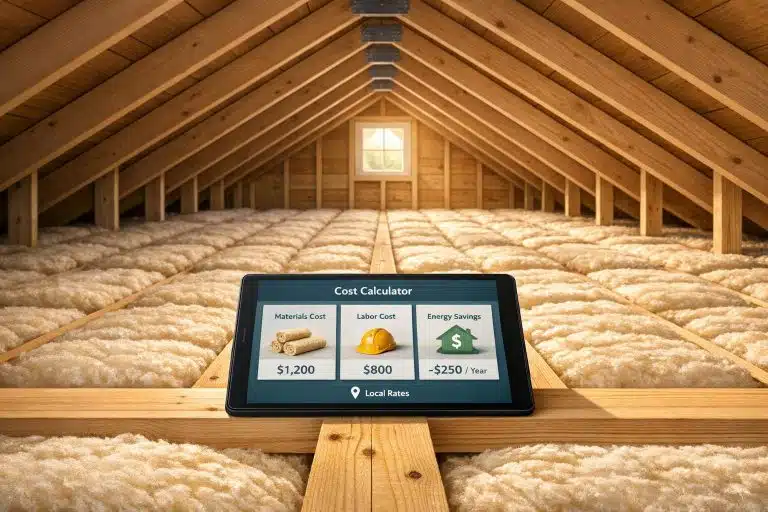 Attic Insulation Cost Calculator